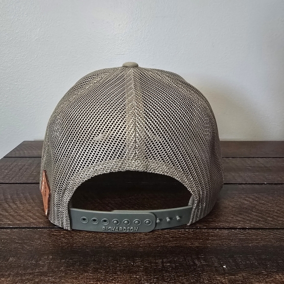 NWT Richardson Original 112 Trucker Adjustable Snap Mesh Hat Green Weston Ryder - Picture 6 of 12